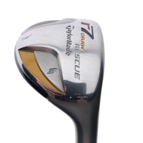 Used TaylorMade R7 Draw 3 Hybrid / 19 Degrees / Stiff Flex