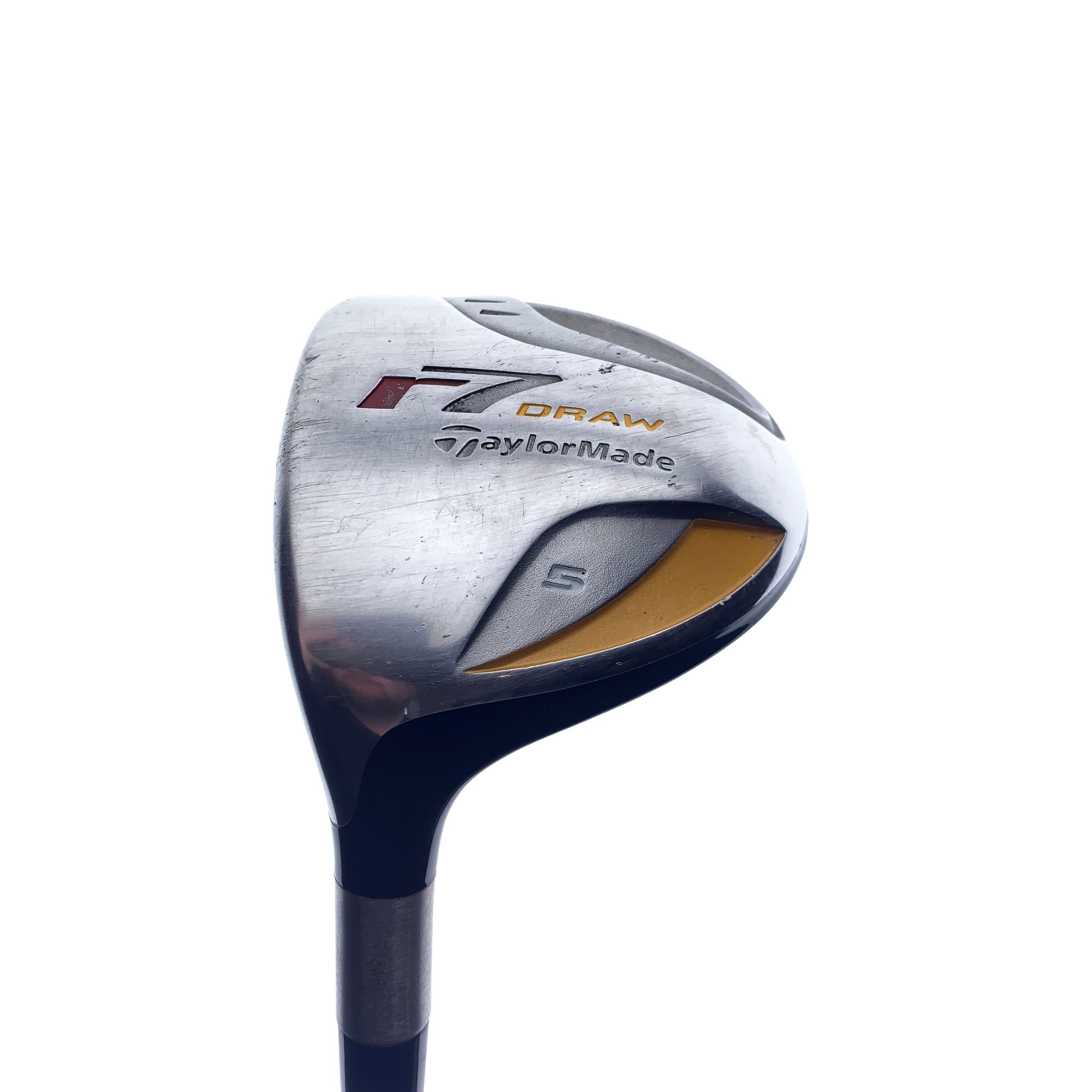 Used TaylorMade R7 Draw 5 Fairway Wood / 18.0 Degrees / Regular Flex / Left-Han