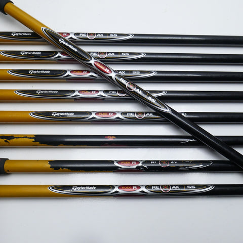 Used TaylorMade R7 Draw Iron Set / 3 - SW / Regular Flex