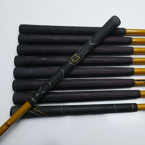 Used TaylorMade R7 Draw Iron Set / 3 - SW / Regular Flex