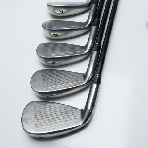 Used TaylorMade R7 Draw Iron Set / 3 - SW / Regular Flex