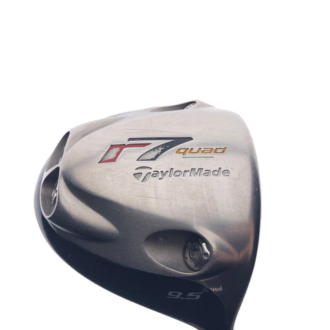 Used TaylorMade R7 Quad Driver / 9.5 Degrees / Stiff Flex