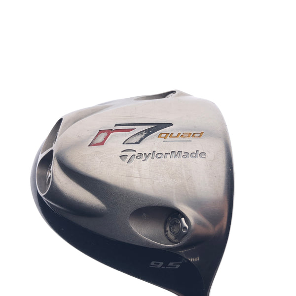 Used TaylorMade R7 Quad Driver / 9.5 Degrees / Stiff Flex