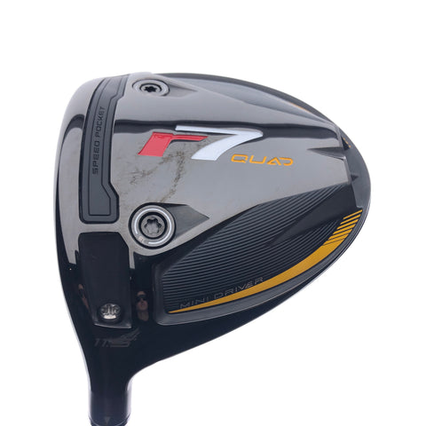 Used TaylorMade R7 Quad Mini Driver / 11.5 Degrees / Regular Flex / Left-Handed