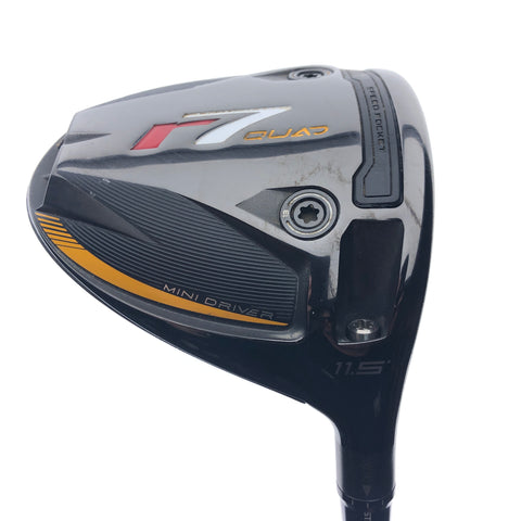 Used TaylorMade R7 Quad Mini Driver / 11.5 Degrees / Regular Flex