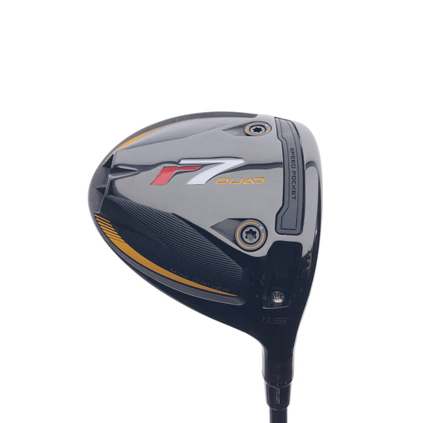 Used TaylorMade R7 Quad Mini Driver / 11.5 Degrees / Stiff Flex