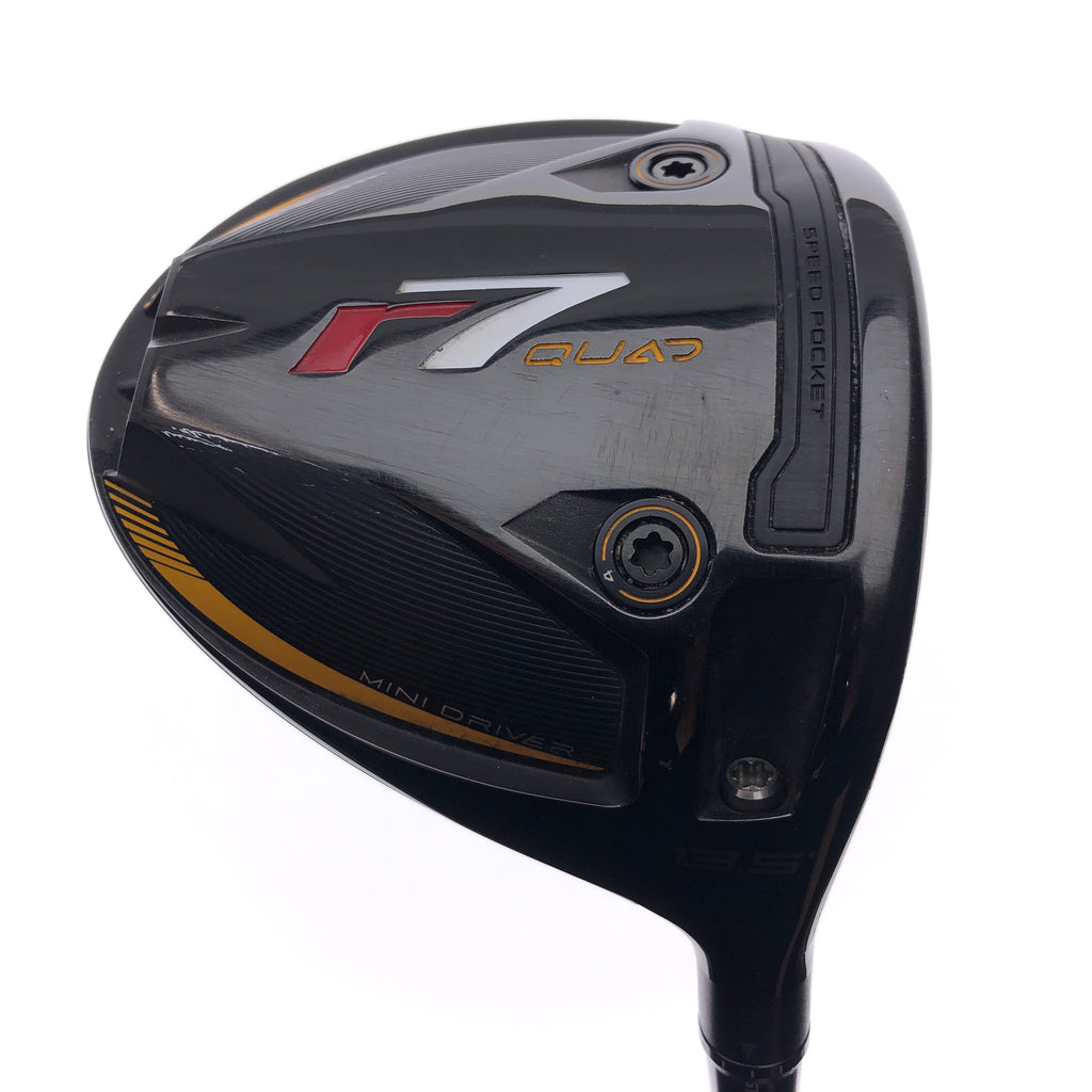 Used TaylorMade R7 Quad Mini Driver / 13.5 Degrees / Stiff Flex