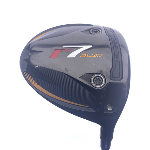 Used TaylorMade R7 Quad Mini Driver / 13.5 Degrees / Stiff Flex