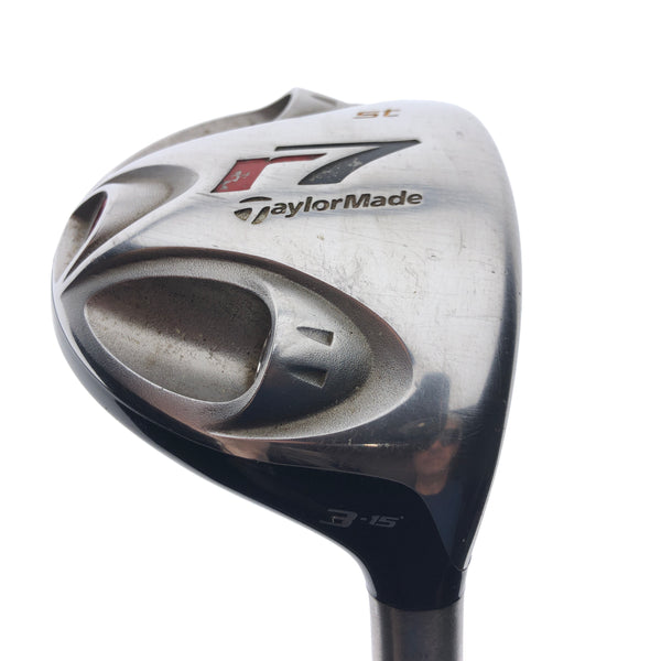 Used TaylorMade R7 Steel 3 Fairway Wood / 15 Degrees / Regular Flex