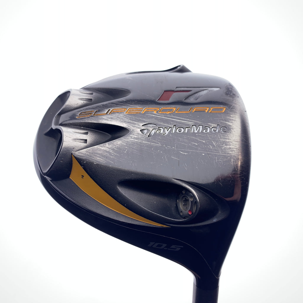 Used TaylorMade R7 Superquad Driver / 10.5 Degrees / Regular Flex