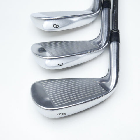 Used TaylorMade R7 TP Iron Set / 6 - PW / Stiff Flex