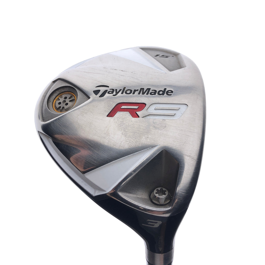 Used TaylorMade R9 3 Fairway Wood / 15.0 Degrees / Stiff Flex