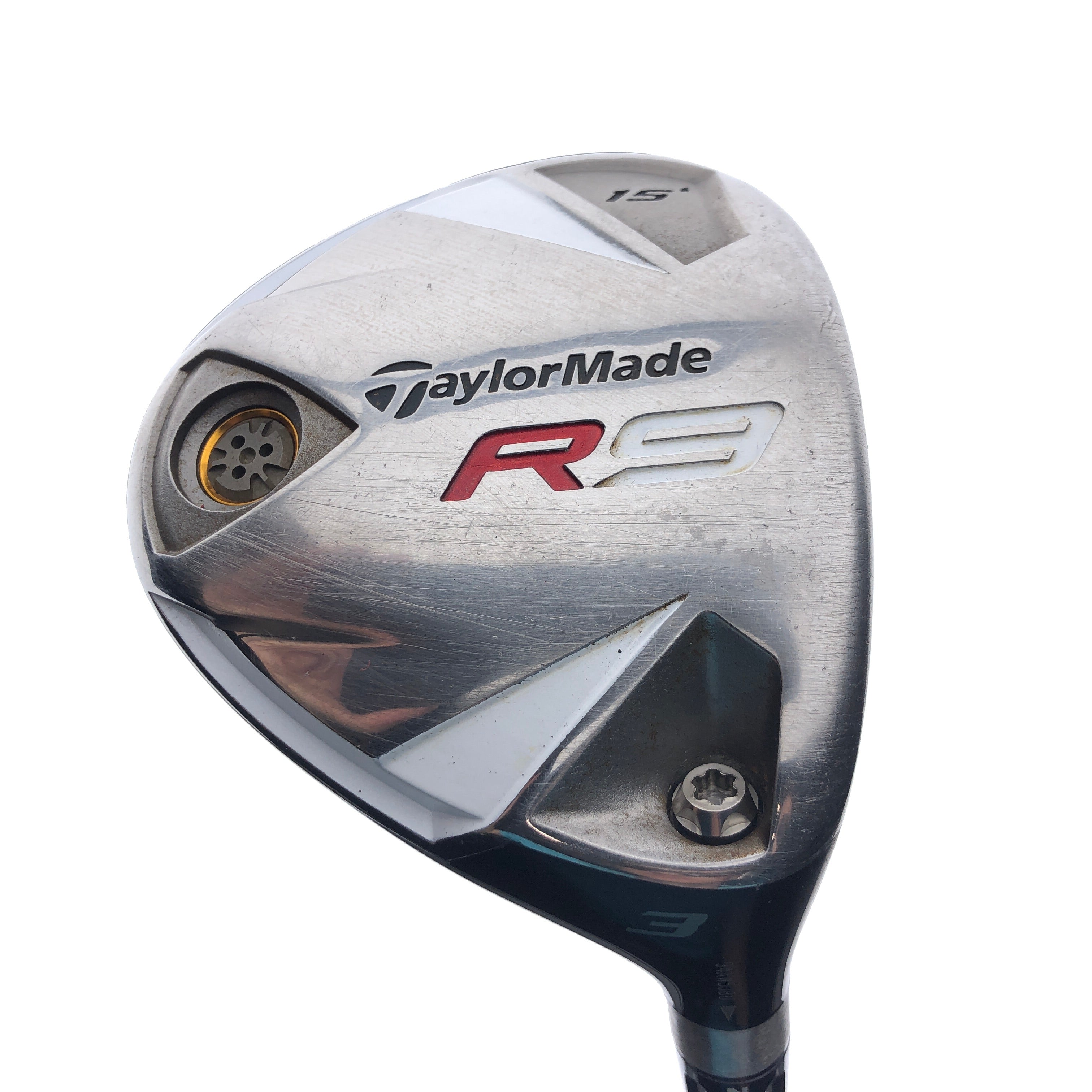 Used TaylorMade R9 3 Fairway Wood / 15.0 Degrees / Stiff Flex