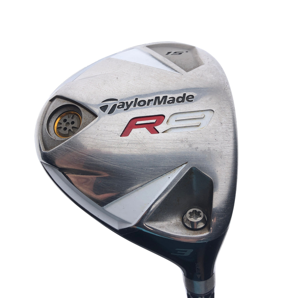 Used TaylorMade R9 3 Fairway Wood / 15.0 Degrees / Stiff Flex