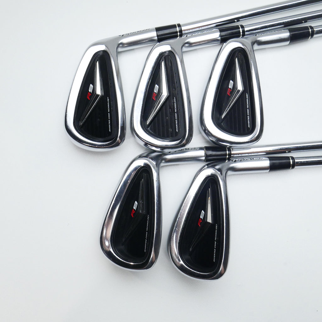 Used TaylorMade R9 Iron Set / 5 - 9 IRON / Stiff Flex