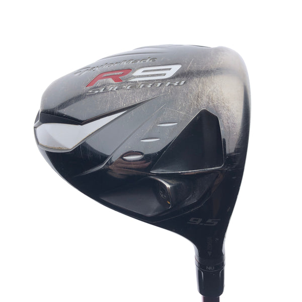 Used TaylorMade R9 SuperTri Driver / 9.5 Degrees / Stiff Flex