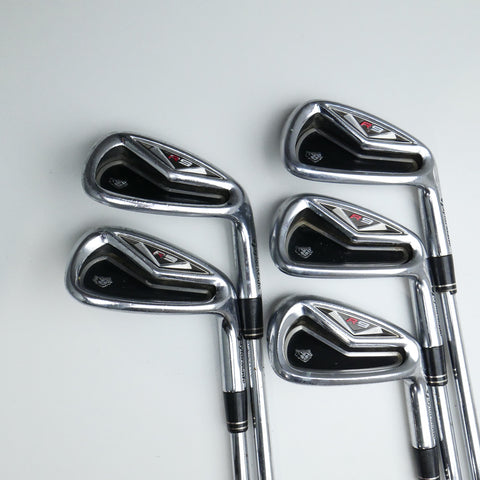 Used TaylorMade R9 TP Iron Set / 6 - PW / Stiff Flex