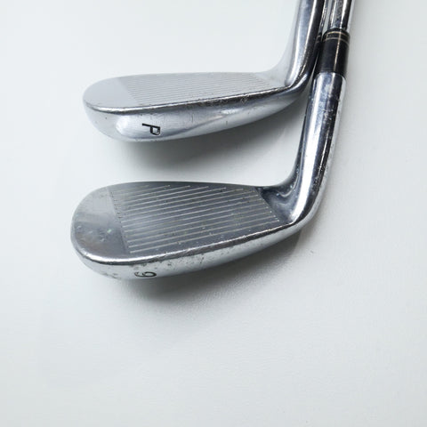 Used TaylorMade R9 TP Iron Set / 6 - PW / Stiff Flex