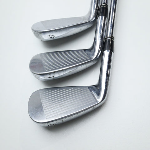 Used TaylorMade R9 TP Iron Set / 6 - PW / Stiff Flex