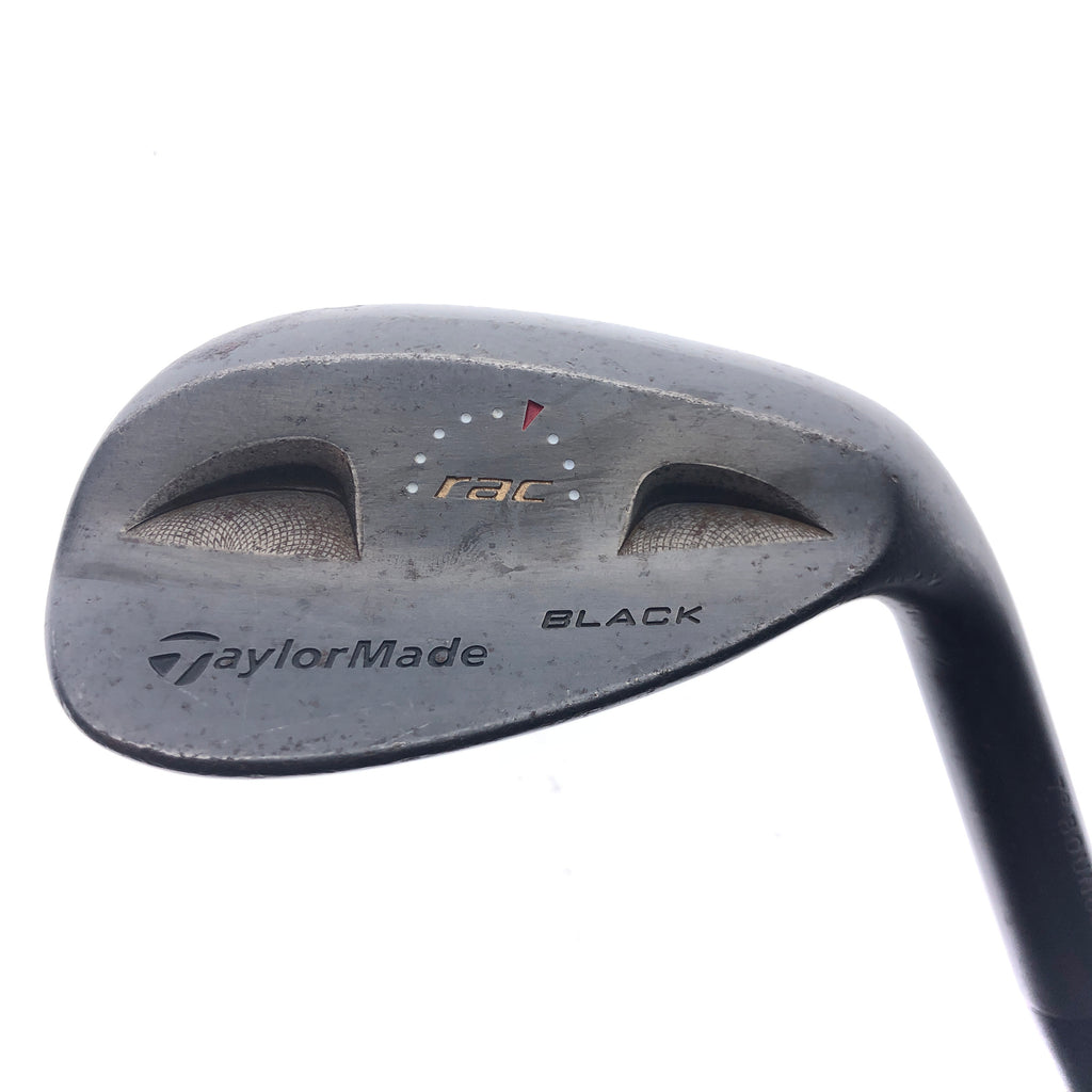 Used TaylorMade RAC Black Lob Wedge / 60.0 Degrees / Wedge Flex
