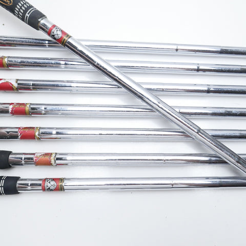 Used TaylorMade RAC CB & MB TP Combo Iron Set / 3 - PW / Regular Flex