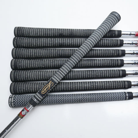 Used TaylorMade RAC CB & MB TP Combo Iron Set / 3 - PW / Regular Flex