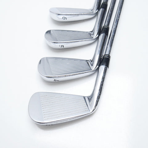 Used TaylorMade RAC CB & MB TP Combo Iron Set / 3 - PW / Regular Flex
