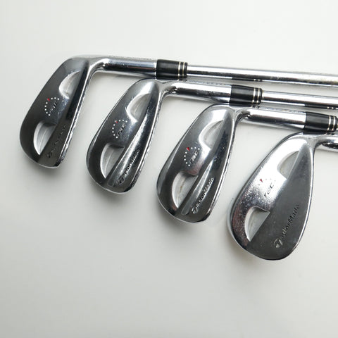 Used TaylorMade RAC CB & MB TP Combo Iron Set / 3 - PW / Stiff Flex