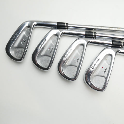 Used TaylorMade RAC CB & MB TP Combo Iron Set / 3 - PW / Stiff Flex