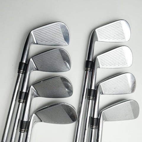 Used TaylorMade RAC CB & MB TP Combo Iron Set / 3 - PW / Stiff Flex