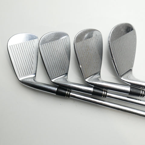 Used TaylorMade RAC CB & MB TP Combo Iron Set / 3 - PW / Stiff Flex