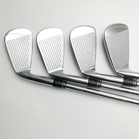 Used TaylorMade RAC CB & MB TP Combo Iron Set / 3 - PW / Stiff Flex