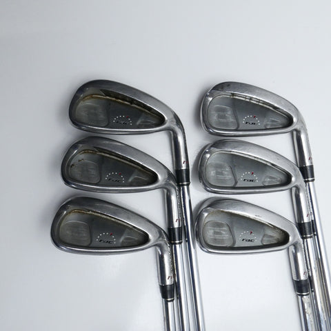 Used TaylorMade RAC HT Iron Set / 5 - PW / Regular Flex