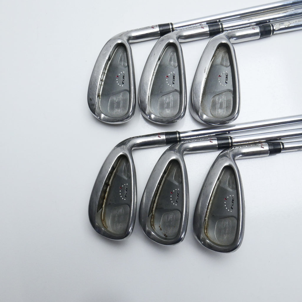 Used TaylorMade RAC HT Iron Set / 5 - PW / Regular Flex