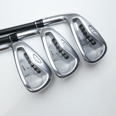 Used TaylorMade RAC LT II Iron Set / 4 - PW / Regular Flex / Left-Handed