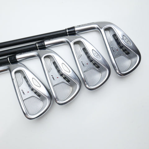 Used TaylorMade RAC LT II Iron Set / 4 - PW / Regular Flex / Left-Handed