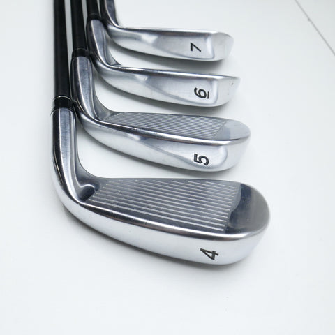 Used TaylorMade RAC LT II Iron Set / 4 - PW / Regular Flex / Left-Handed