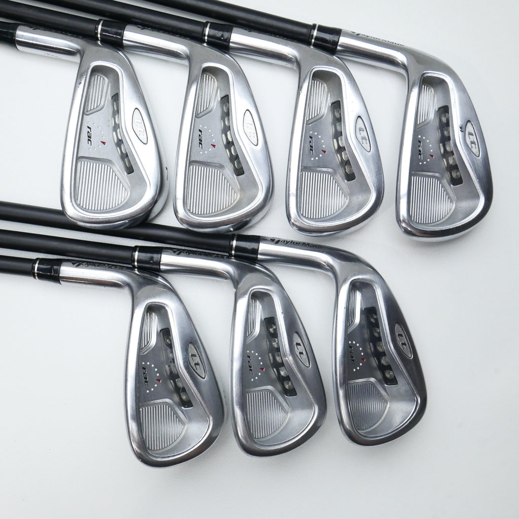 Used TaylorMade RAC LT II Iron Set / 4 - PW / Regular Flex / Left-Handed