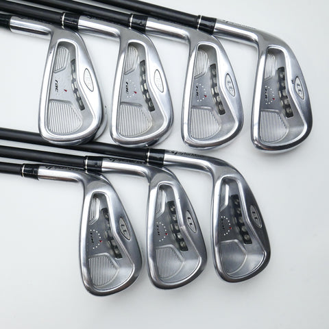 Used TaylorMade RAC LT II Iron Set / 4 - PW / Regular Flex / Left-Handed