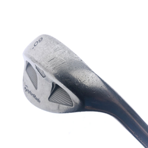 Used TaylorMade RAC Lob Wedge / 60.0 Degrees / Stiff Flex