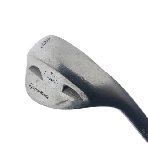 Used TaylorMade RAC Lob Wedge / 60.0 Degrees / Wedge Flex