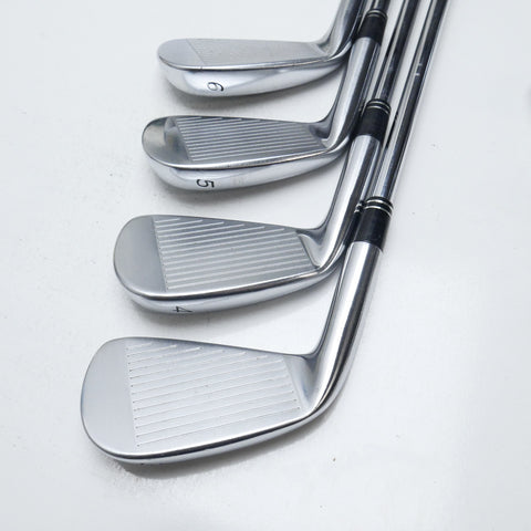 Used TaylorMade RAC MB TP Iron Set / 3 - PW / Soft Regular Flex