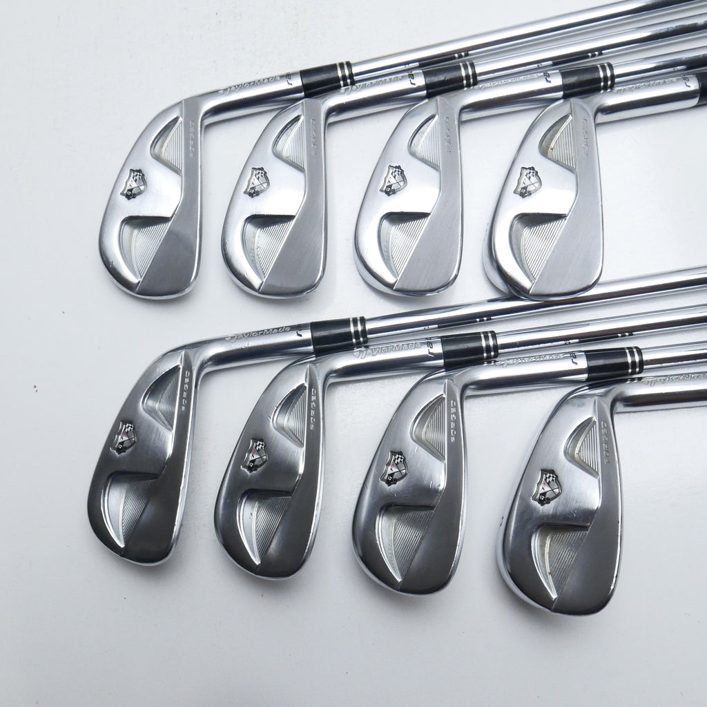 Used TaylorMade RAC MB TP Iron Set / 3 - PW / Soft Regular Flex