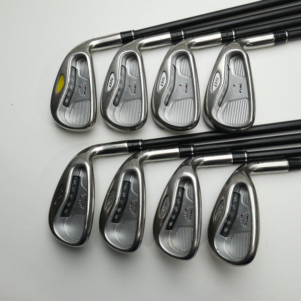 Used TaylorMade RAC OS II Iron Set / 4 - SW / Regular Flex