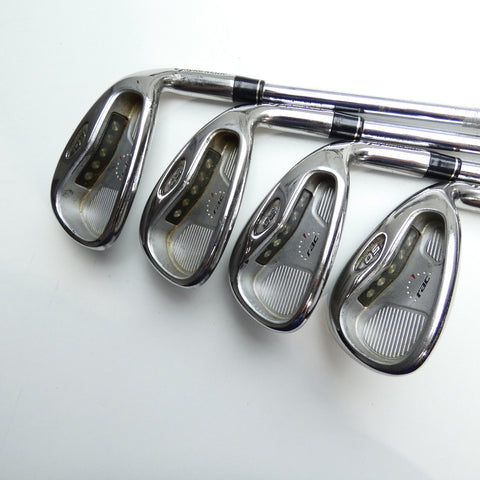Used TaylorMade RAC OS Iron Set / 3 - 9 IRON / Regular Flex