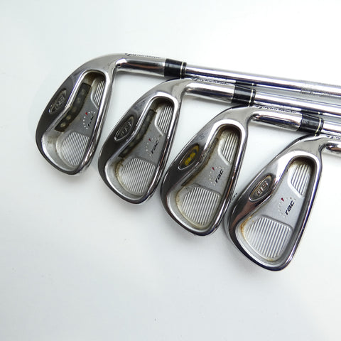 Used TaylorMade RAC OS Iron Set / 3 - 9 IRON / Regular Flex