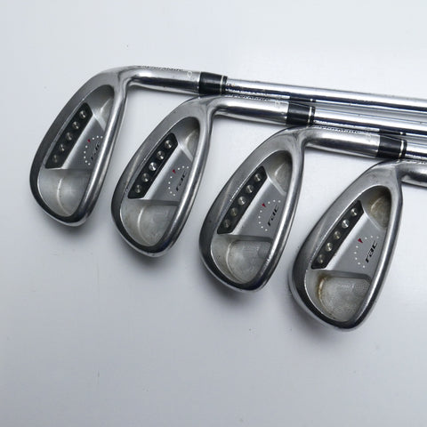 Used TaylorMade RAC OS Iron Set / 3 - PW / Regular Flex