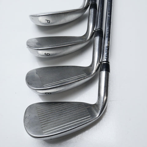 Used TaylorMade RAC OS Iron Set / 3 - PW / Regular Flex