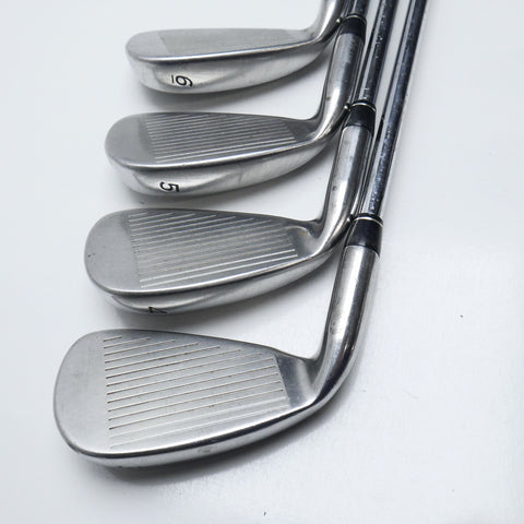 Used TaylorMade RAC OS Iron Set / 3 - PW / Regular Flex