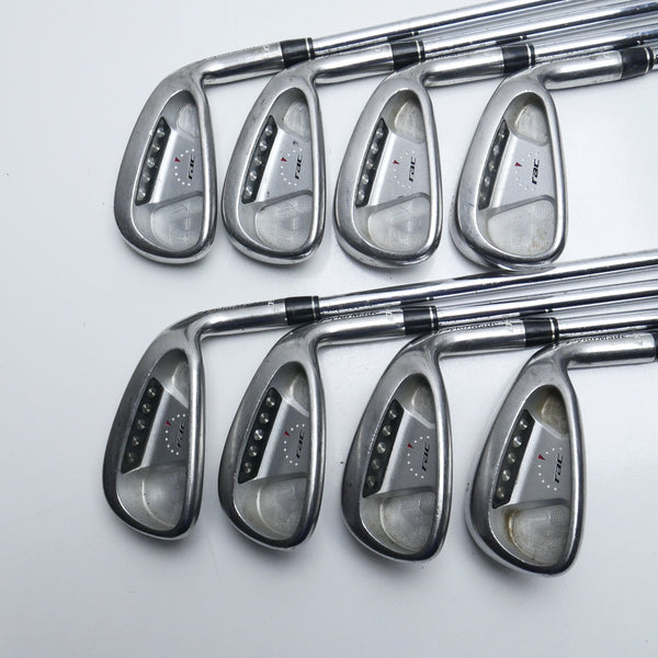 Used TaylorMade RAC OS Iron Set / 3 - PW / Regular Flex